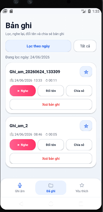 Đồ án,ứng dụng di động,di động,đồ án ứng dụng di động,ứng dụng ghi âm android